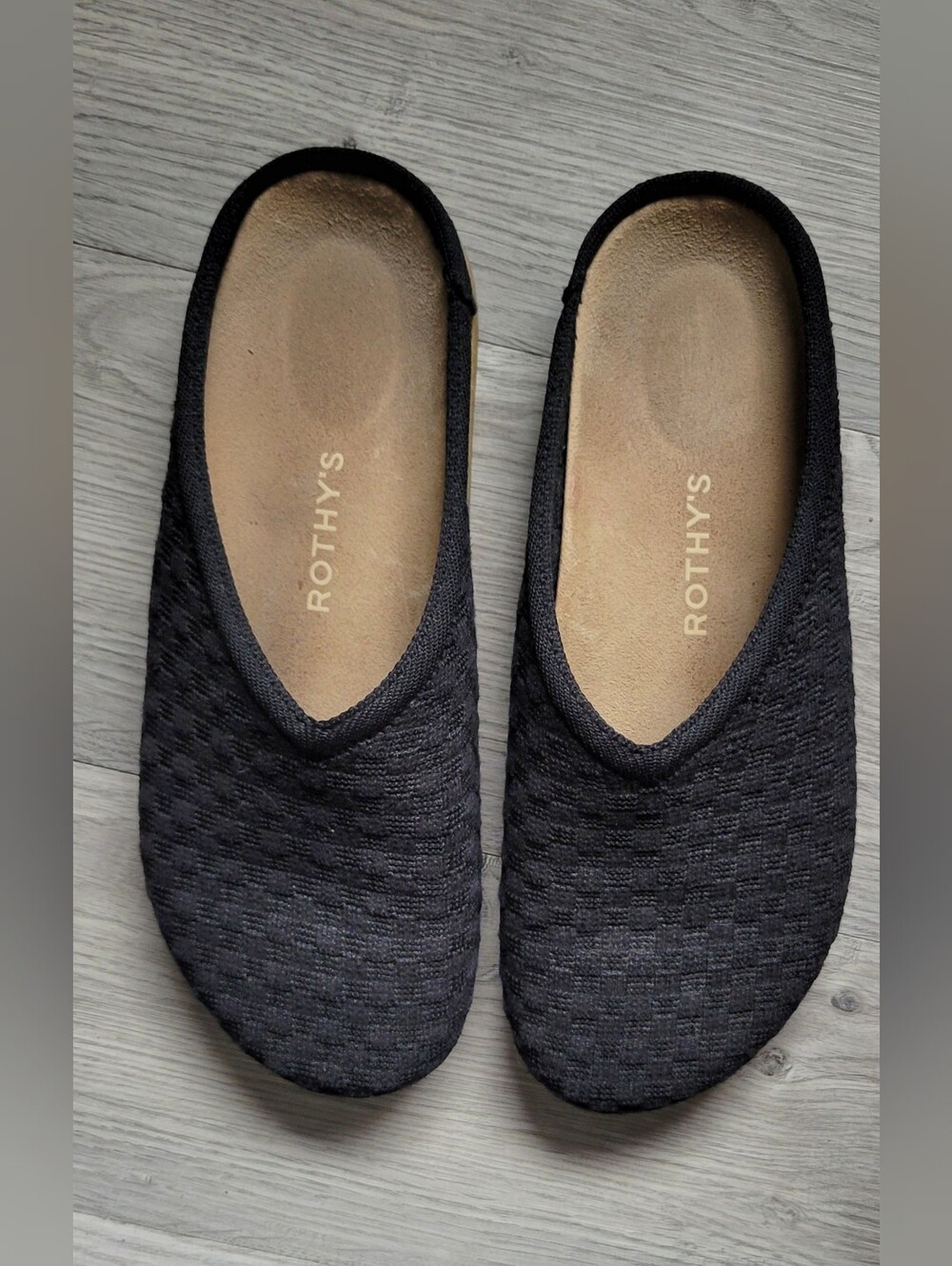 Rothy's The Hemp Casual Clog in Black Sand, Women's US 9, EU 39 - Picture 4 of 15